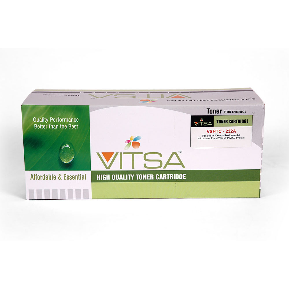 Vitsa 32A / Cf232A / 232A  Drum Unit Cartridge Compatible For  Hp Laserjet Pro  M118Dw  /  Mfp M148Fdw  /  Mfp M227Fdn  /  M203Dw  /  Mfp M227Fdw  /  Mfp M148Dw Printer