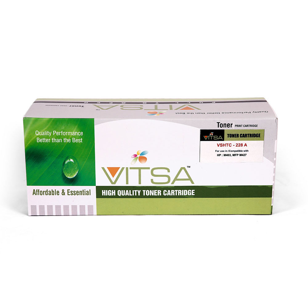 Vitsa 28A  / Cf228A  Toner Cartridge Compatible For  Hp Laserjet Pro  M403  /  M403D  /  M403Dn  /  M403N  /  M427  /  M427Dw  /  M427Fdn  /  M427Fdw Printer