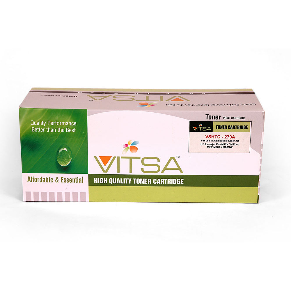 Vitsa 79A / 279A / Cf279A Toner Cartridge Compatible For Hp Laserjet Pro M12A / M12W / Mfp M26A / M26Nw / M12A / M12