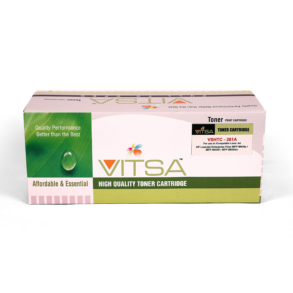 Vitsa  81A / Cf281A / 281A  Toner Cartridge Compatible For Hp Laserjet Enterprise Flow Mfp M630Z / Mfp M630F / Mfp M630Dn
